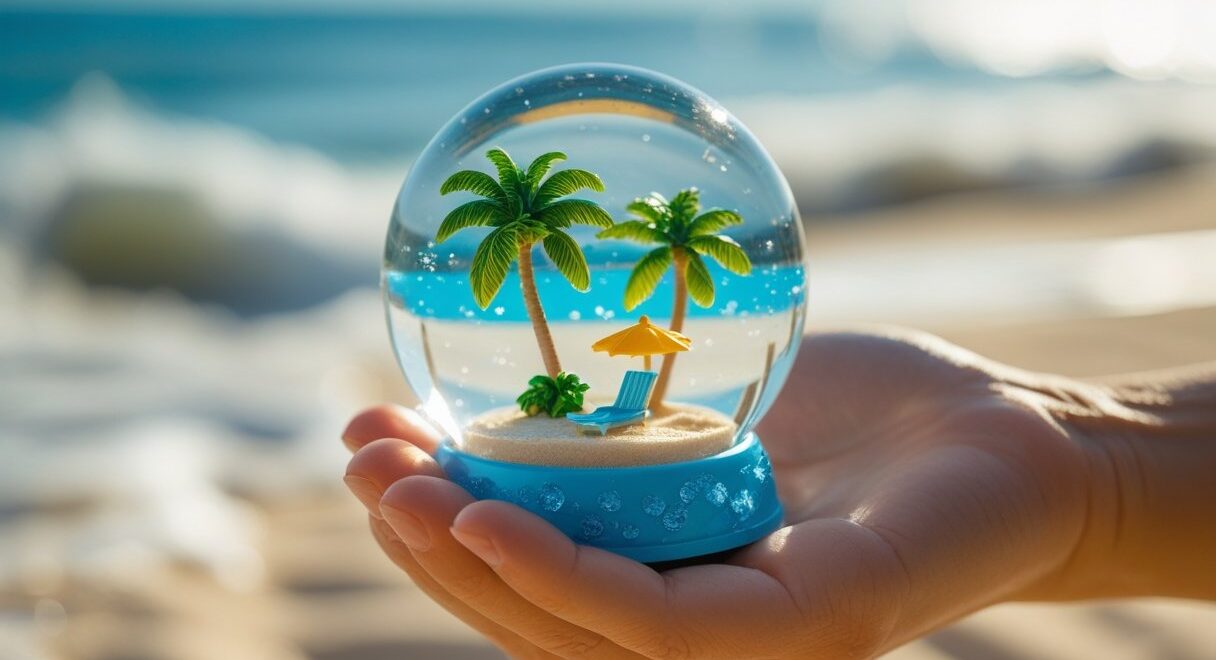 Sådan vælger du den perfekte snekugle til din strandferie